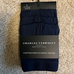 Charles Tyrwhitt Cotton Stretch Jersey Trunk Boxers